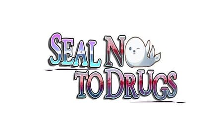 Original Seal No To Drugs project artwork showing the seal character and colourful game environments