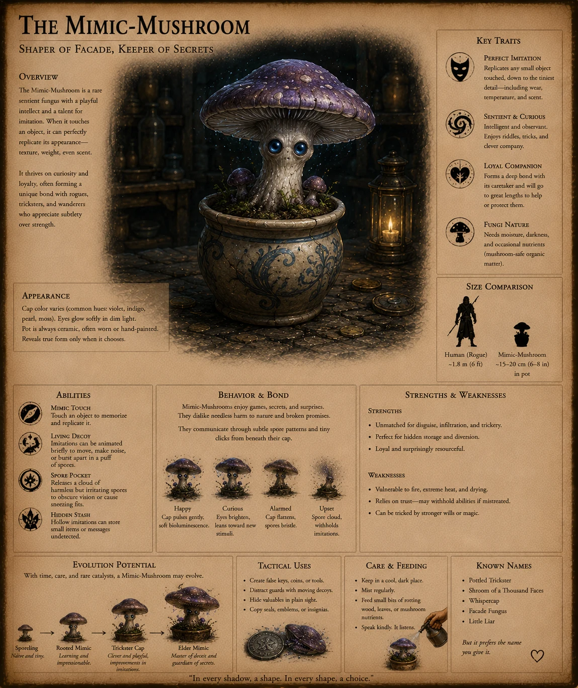 The Mimic Mushroom