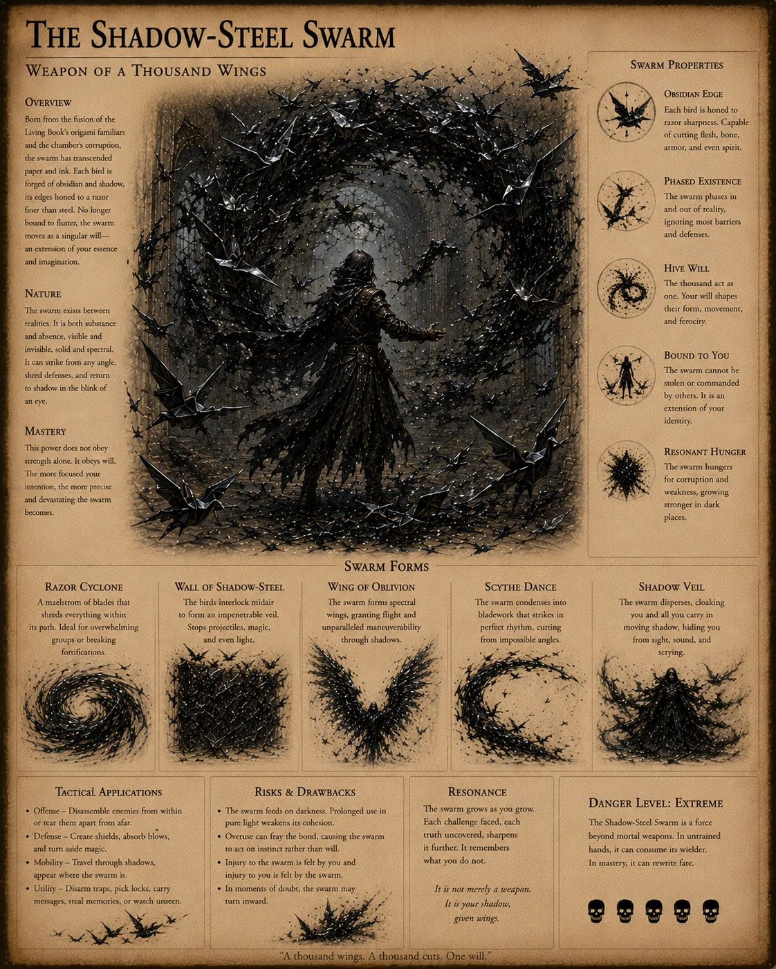 The Shadow Steel Swarm