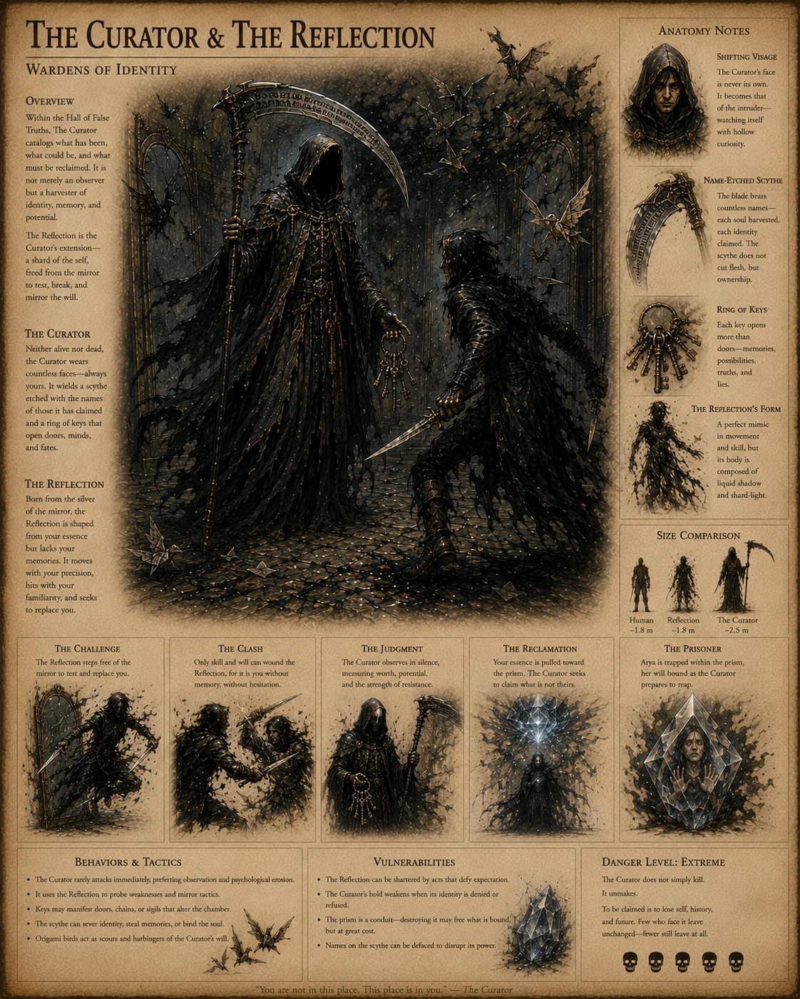 The Curator and The Reflection