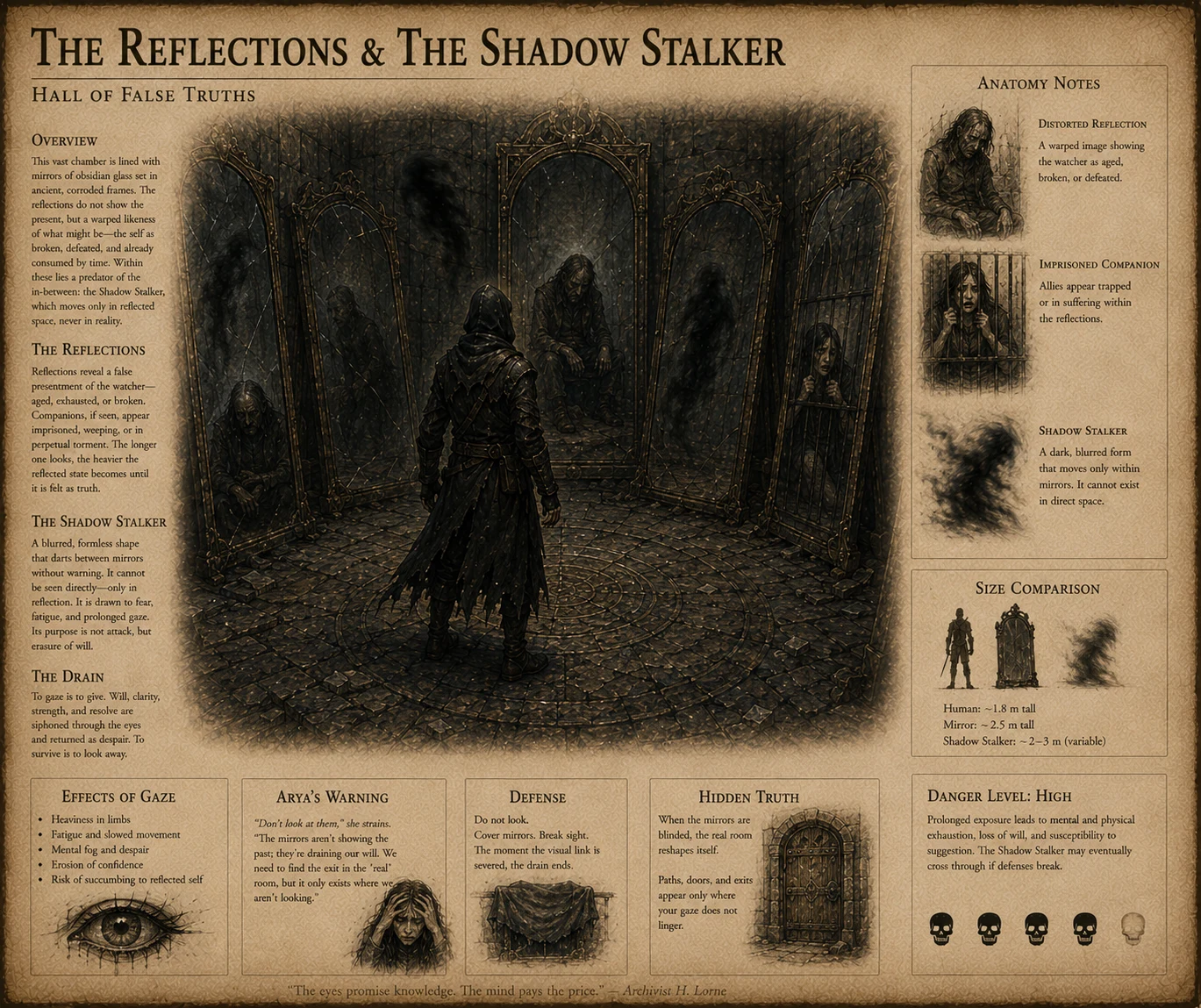 The Reflection and The Shadow Stalker